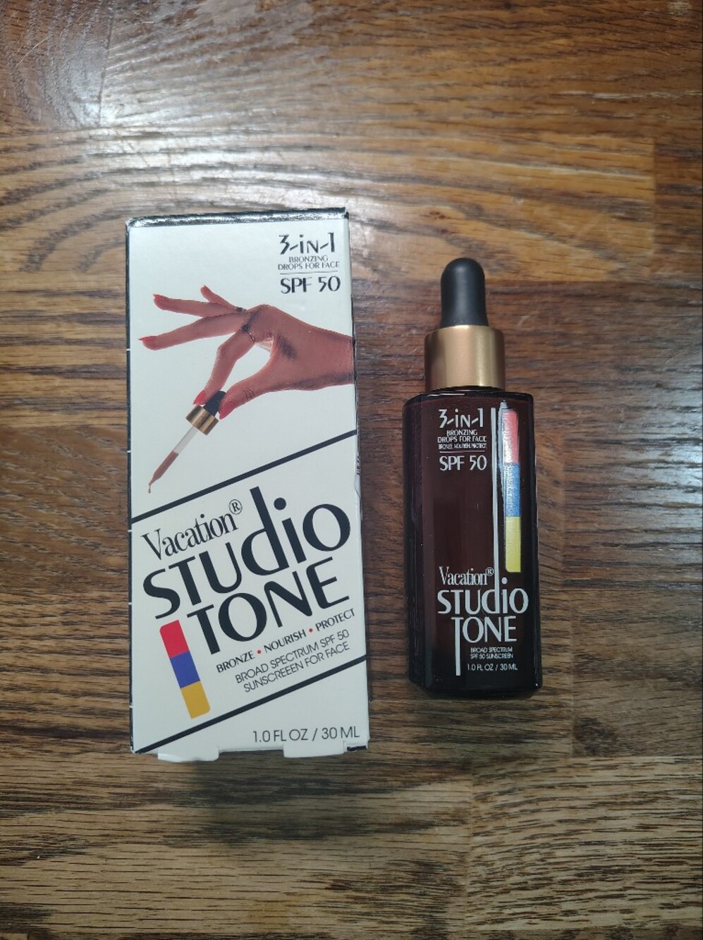 Studio Tone Makeup Artist 3-in-1 Face Bronzing Drops SPF 50 !!Fresh Exp 10/2028!